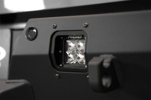 Chevrolet Silverado 2500 Bumper - Rear - Addictive Desert Designs - Phantom, Hammer Black, 2-Stage Powder Coat Finish - Satin Black - 2024+